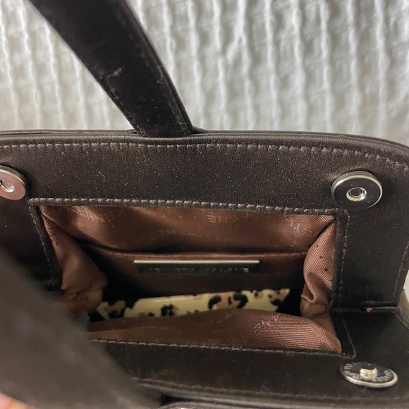 Elegant Brown Evening Clutch - Picture 10 of 10